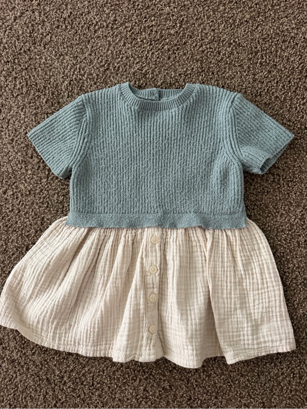 Zara Baby Knit Dress 6-9 Months